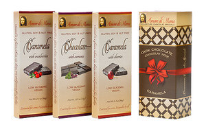 Fruit Aficionado Gift Pack - Currant Chocolate, Cherry Caramela and Cranberry Caramela