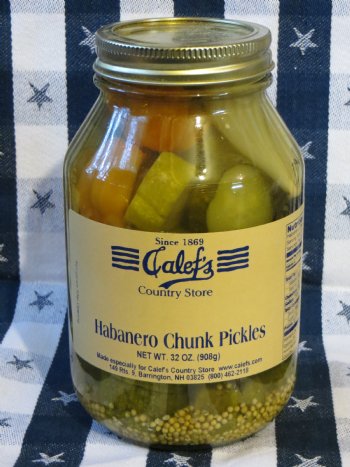 Habanero Pickle Chunks