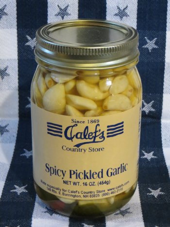 Spicy Pickled Garlic